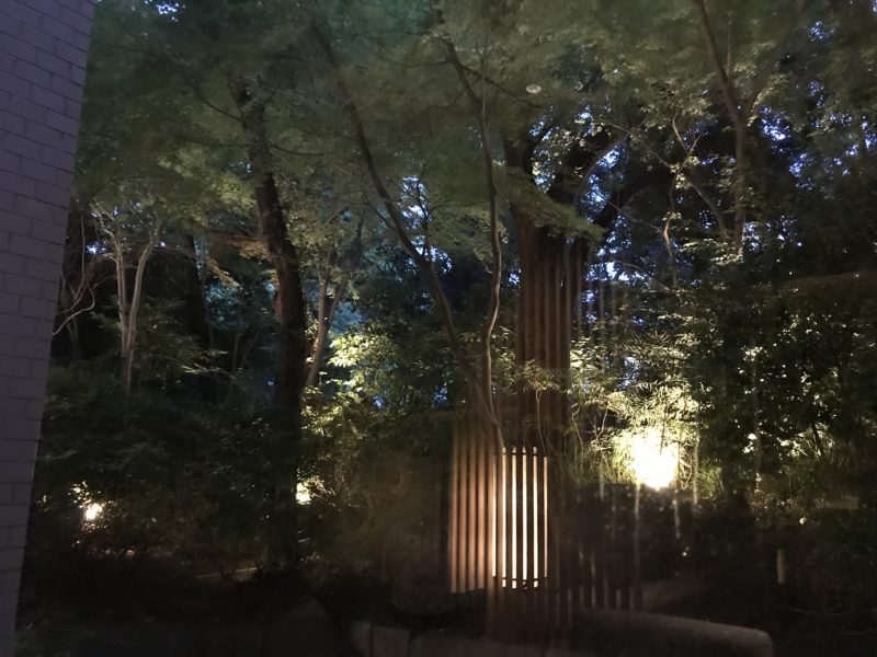 ザ・プリンスさくらタワー東京の庭園