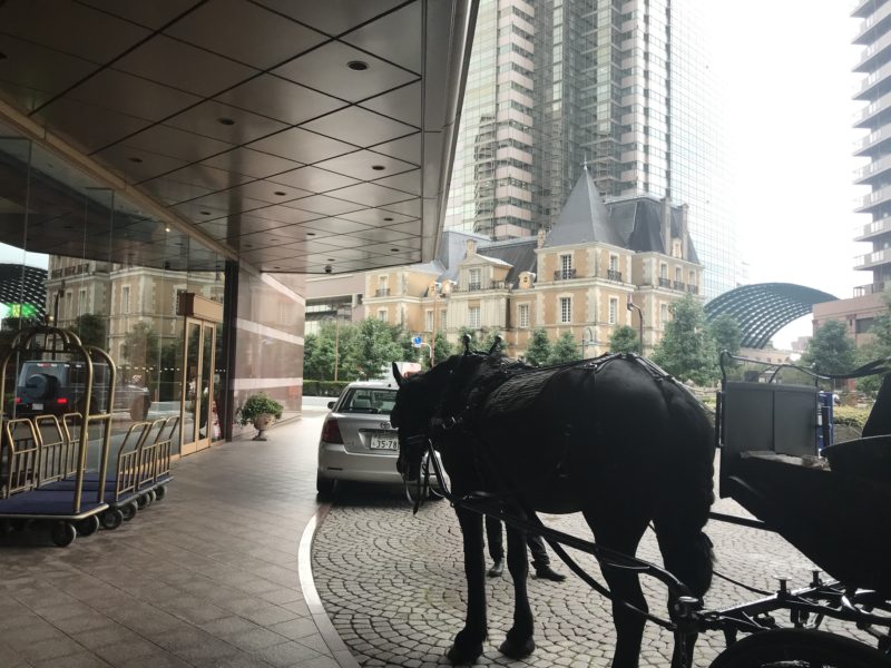 ウェスティンホテル東京の馬車