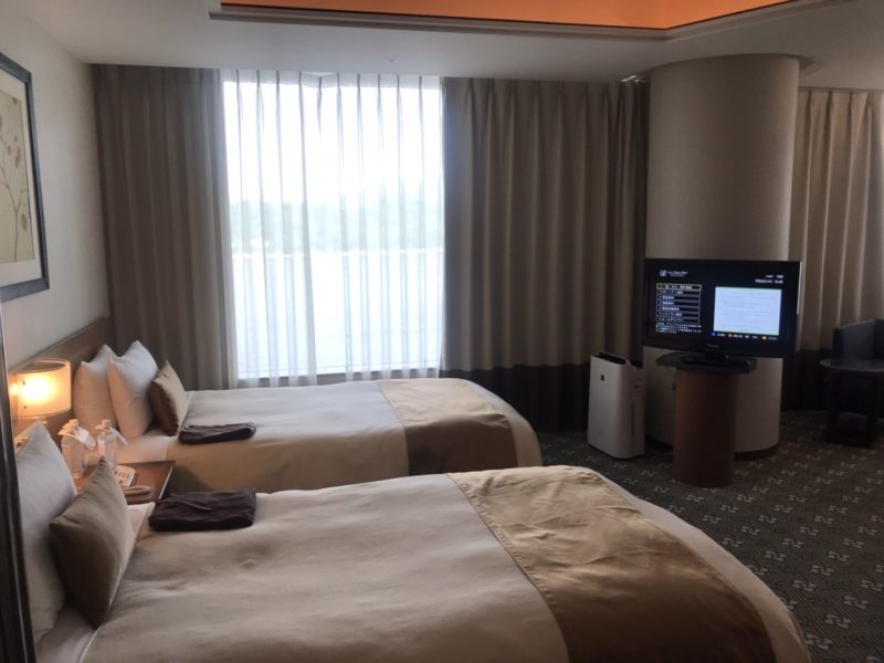 グランドプリンスホテル広島の客室、ベッド