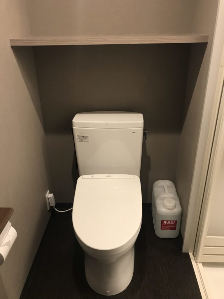 ドーミーイン川崎の客室、トイレ