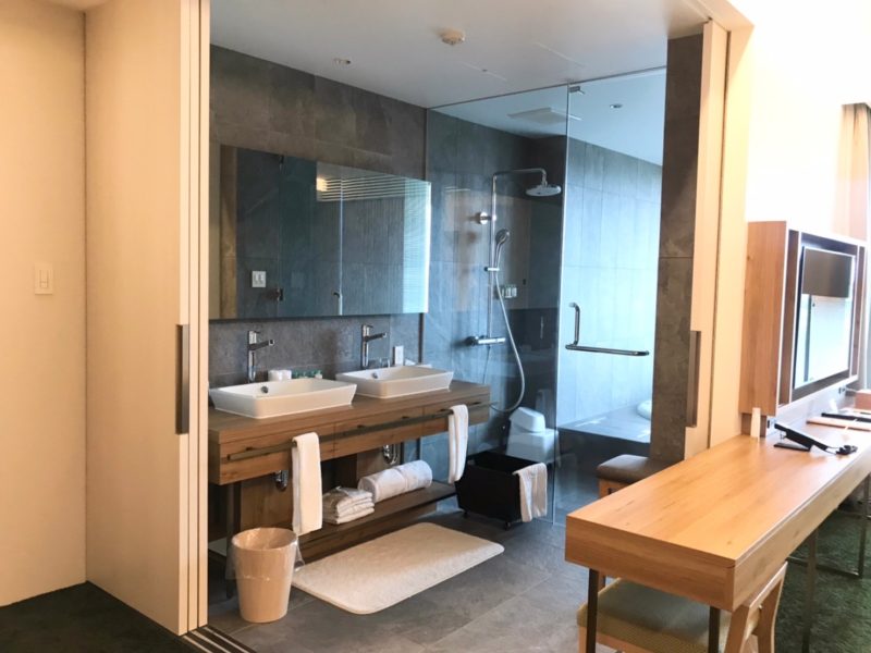 ガーデンテラス福岡の客室、バスルーム