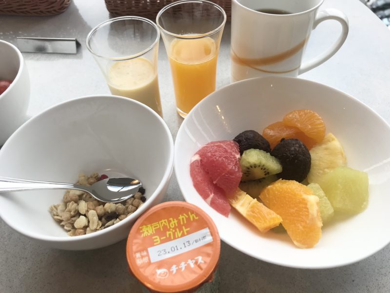 シェラトングランドホテル広島のBridges、朝食