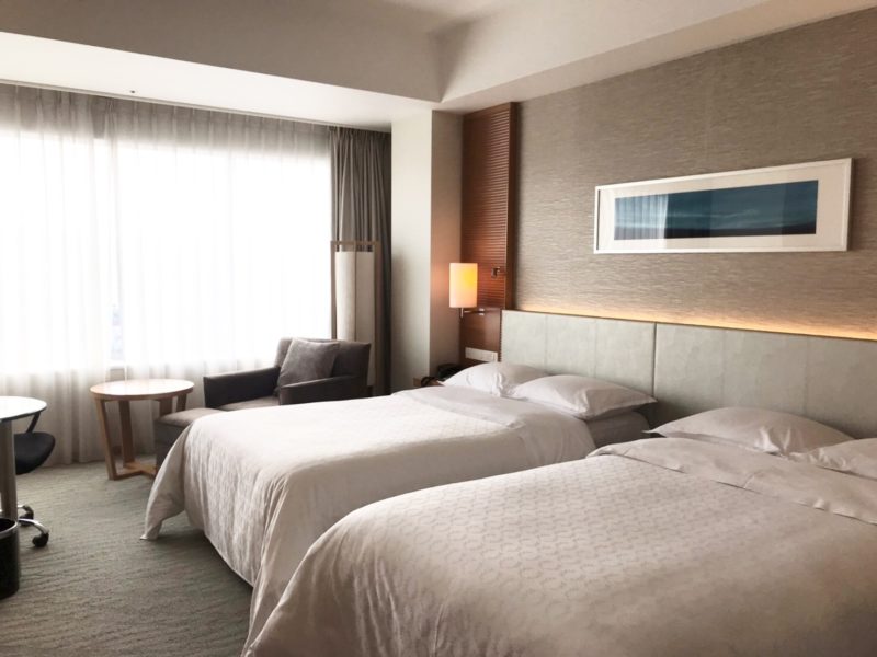シェラトングランドホテル広島の客室、ベッド